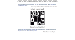 Desktop Screenshot of michaelweiss-schachschule.de