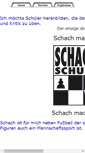 Mobile Screenshot of michaelweiss-schachschule.de